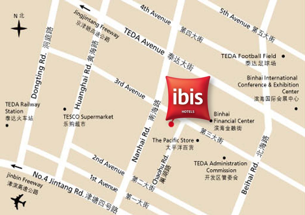 Ibis Tianjin Teda Hotel Kültér fotó